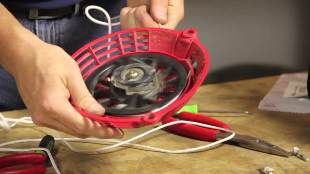 Fix A Broken Lawn Mower Pull String